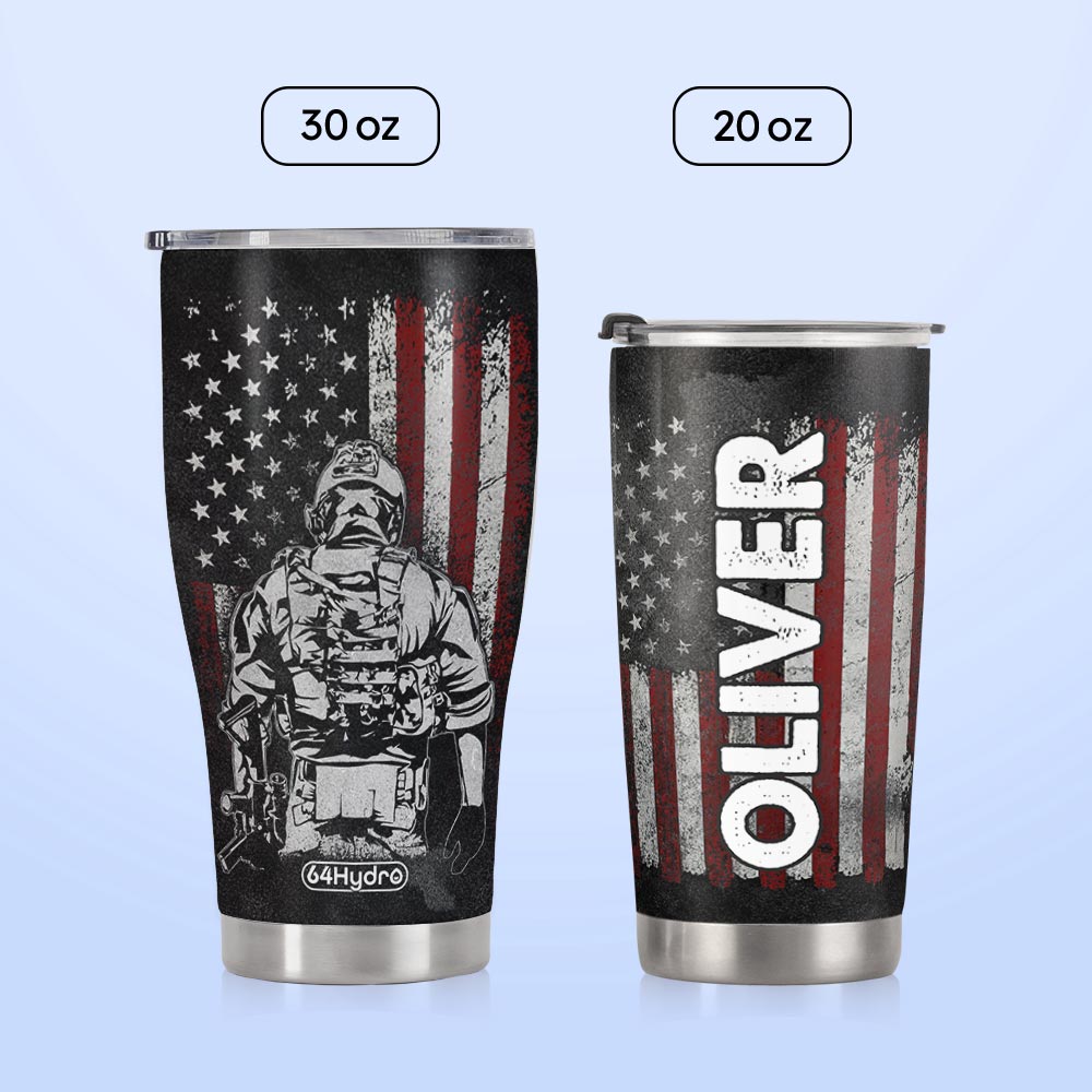 Veteran Proud HTRZ24081416DC Stainless Steel Tumbler