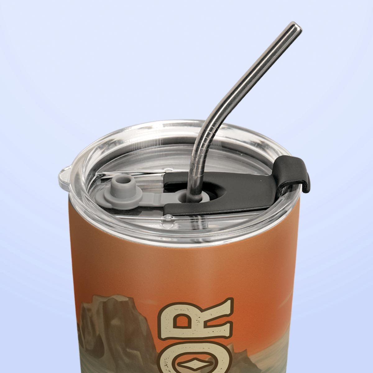 Vintage Antique Penguins HTRZ15096133YC Stainless Steel Tumbler