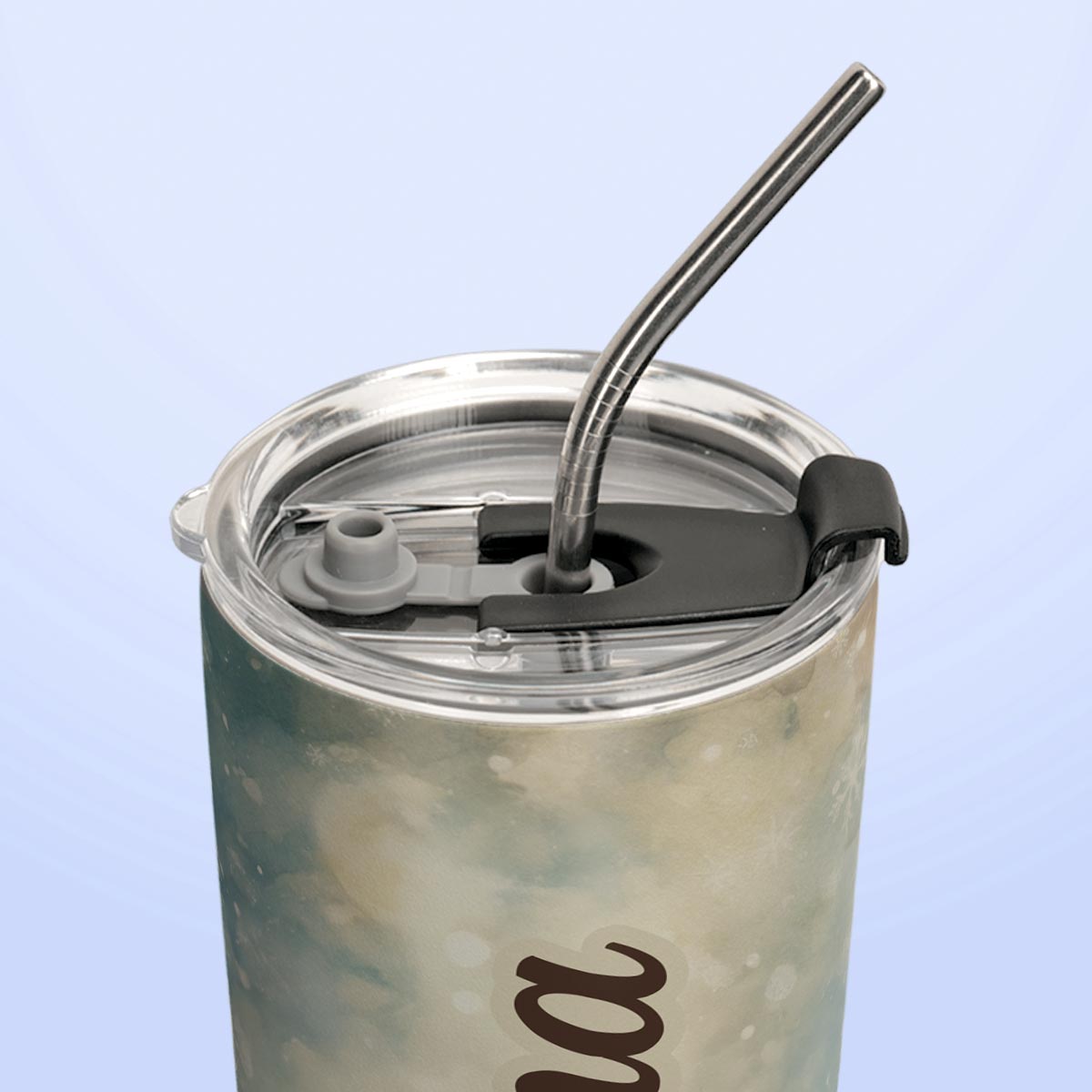 Vintage Snowman Christmas HTRZ19094580AS Stainless Steel Tumbler