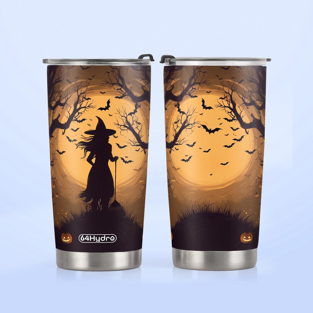 Witch Halloween Autumn HTRZ28081548SD Stainless Steel Tumbler